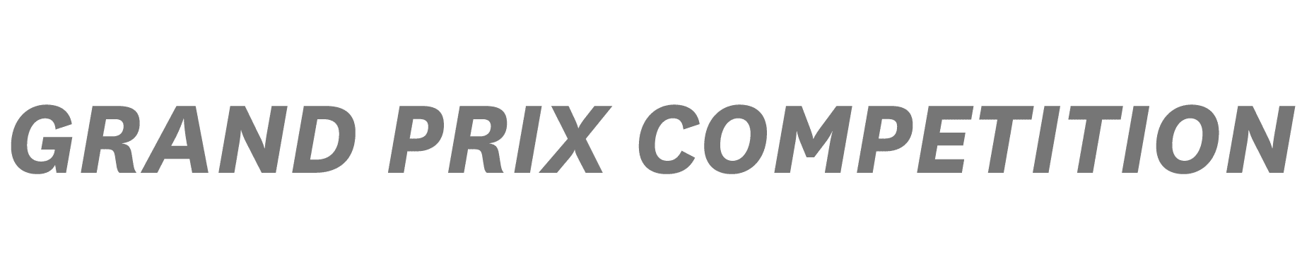 Grand Prix Competition