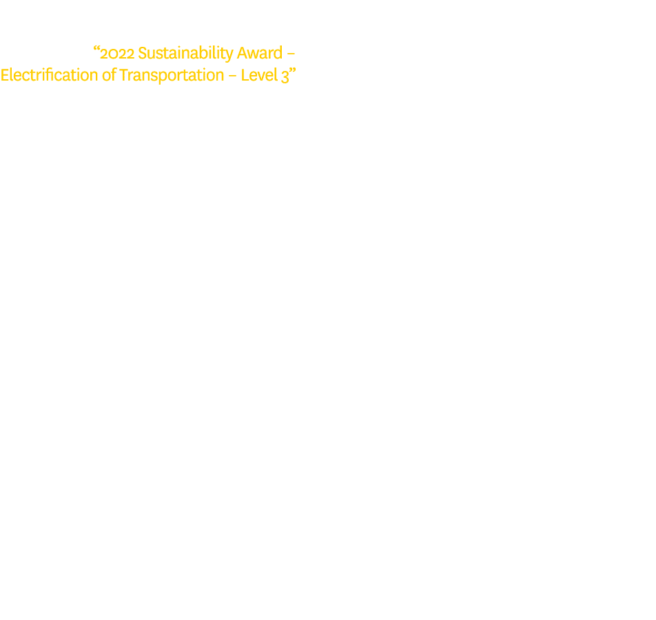 We are pleased to announce that Keck Medical Center of USC has been awarded the  2022 Sustainability Award   Electrif   