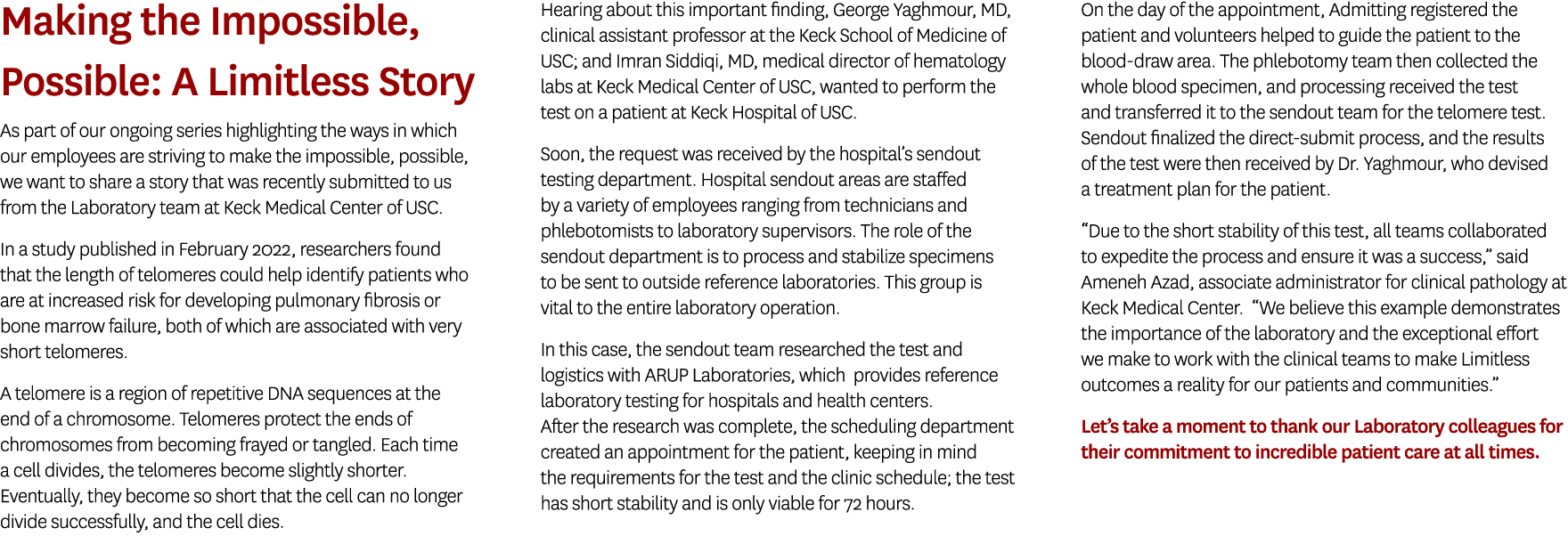 Making the Impossible, Possible: A Limitless Story As part of our ongoing series highlighting the ways in which our e...