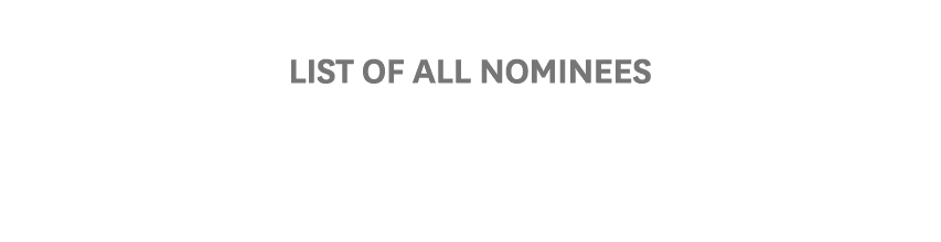 List of All Nominees Keck Medical Center of USC and USC Care and Ambulatory Services and USC Verdugo Hills Hospital J...