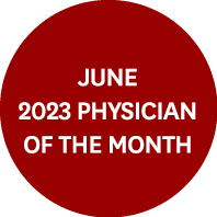 June 2023 Physician of the month