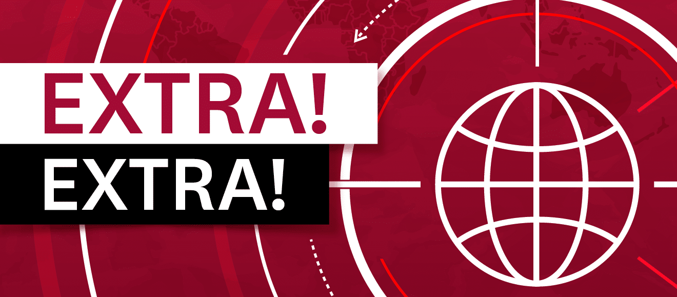 Breaking world news background concept.