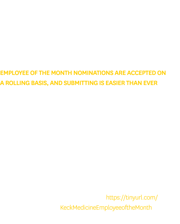 Each month, we take time to recognize colleagues from across the health system who exemplify the organization’s missi...