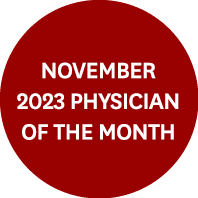 November 2023 Physician of the month