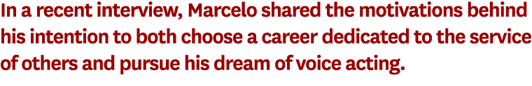 In a recent interview, Marcelo shared the motivations behind his intention to both choose a career dedicated to the s...