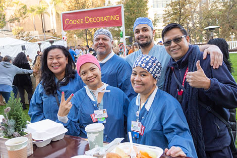 To honor all staff and celebrate the spirit of the season, President Carol Folt invited all to a Special Holiday Breakfast Reception. Keck Medicine of USC.