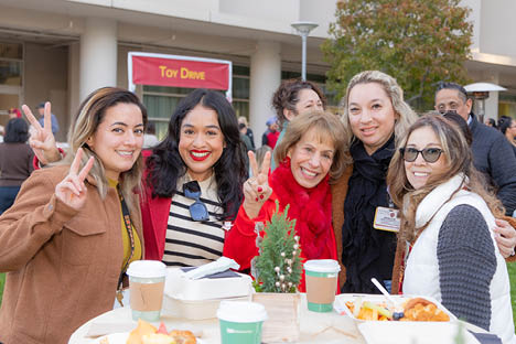 To honor all staff and celebrate the spirit of the season, President Carol Folt invited all to a Special Holiday Breakfast Reception. Keck Medicine of USC.