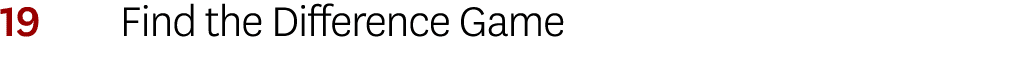 19 Find the Difference Game
