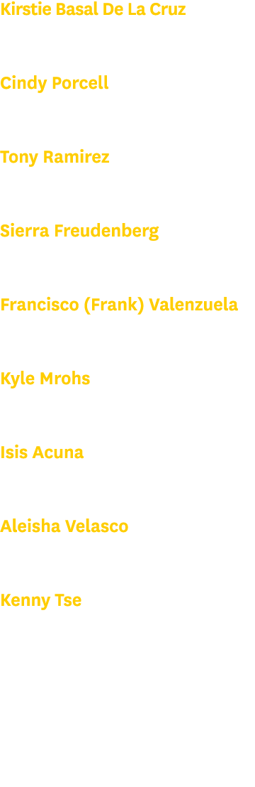 Kirstie Basal De La Cruz Cardiac Rehab Cindy Porcell Surgery and Recovery Services Tony Ramirez Med Surg 8th Floor Si...