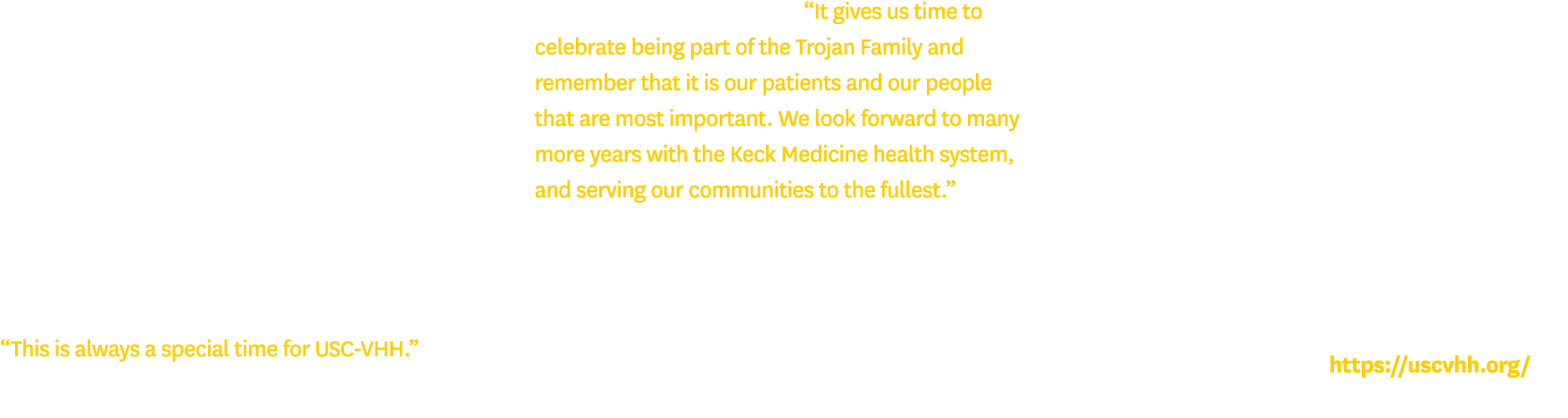 July 13 marked the 9-year anniversary of USC Verdugo Hills Hospital joining the Keck Medicine of USC health system. T...