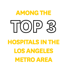 among the Top 3 hospitals in the Los Angeles metro area