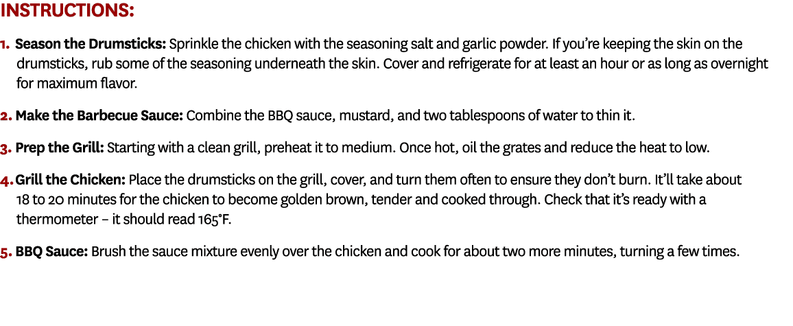 Instructions: 1. Season the Drumsticks: Sprinkle the chicken with the seasoning salt and garlic powder. If you’re kee...