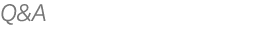 Q&A