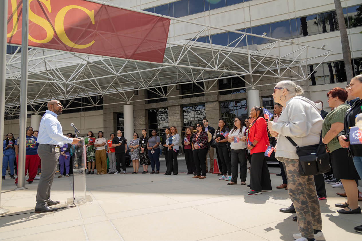 Keck Medicine of USC Celebrates Juneteenth - Juneteenth (June 19) celebrates the emancipation of all enslaved Black people in the U.S.-