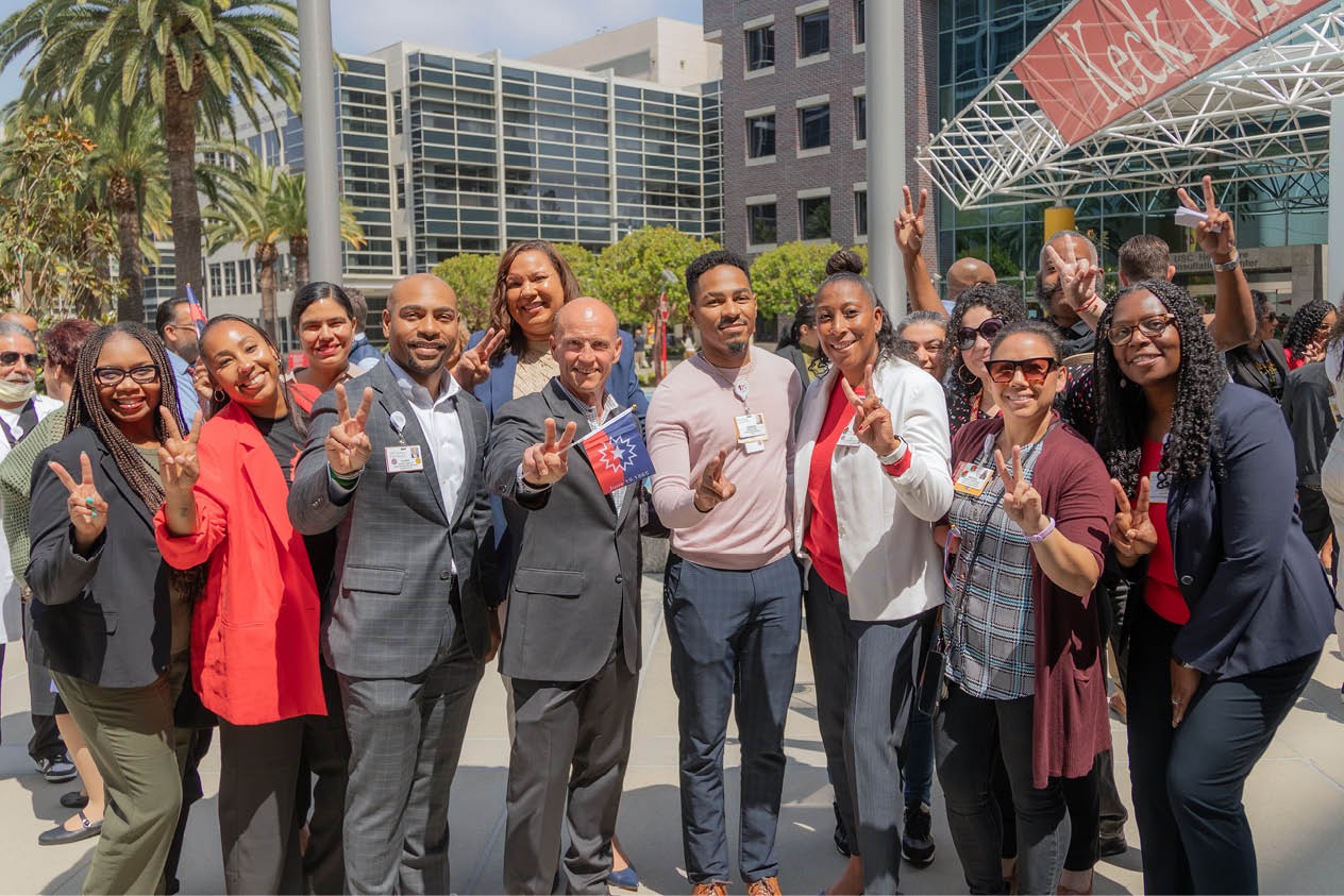 Keck Medicine of USC Celebrates Juneteenth - Juneteenth (June 19) celebrates the emancipation of all enslaved Black people in the U.S.-