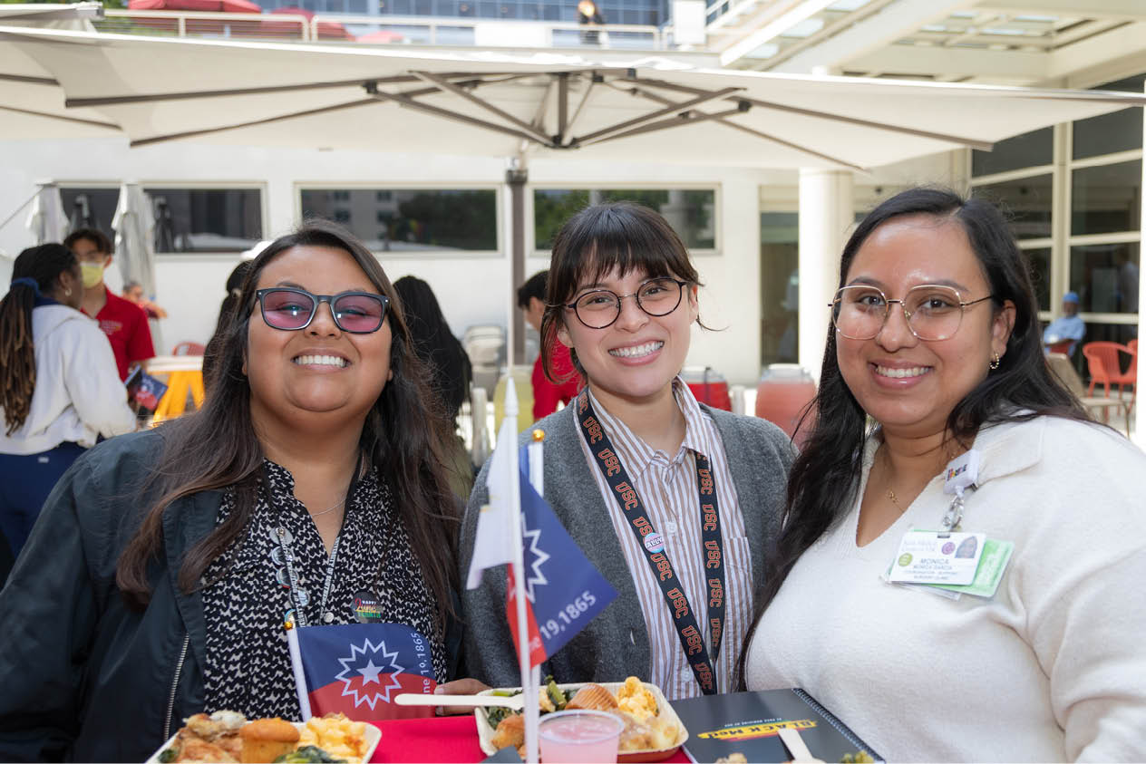 Keck Medicine of USC Celebrates Juneteenth - Juneteenth (June 19) celebrates the emancipation of all enslaved Black people in the U.S.-