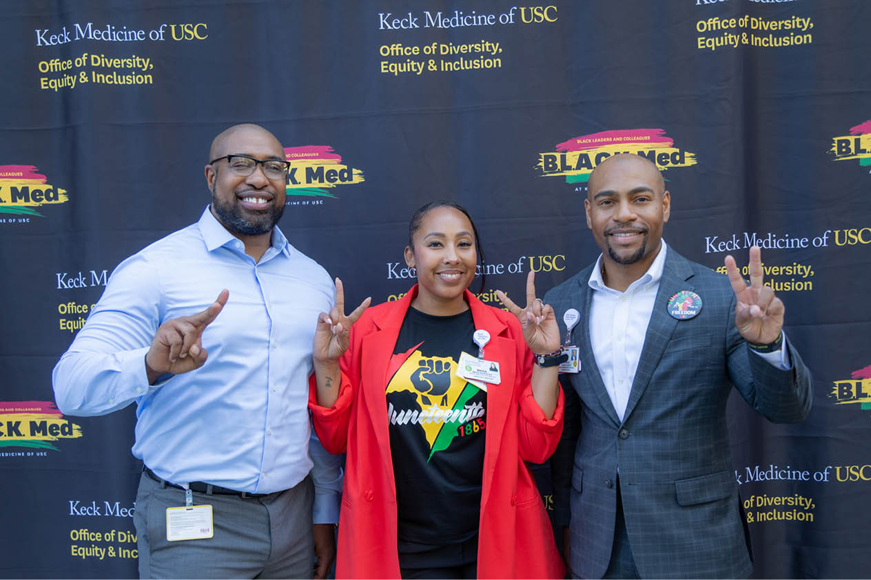 Keck Medicine of USC Celebrates Juneteenth - Juneteenth (June 19) celebrates the emancipation of all enslaved Black people in the U.S.-