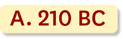 A. 210 BC