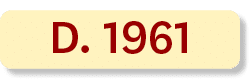 D. 1961
