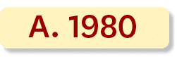 A. 1980