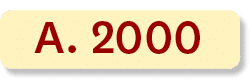 A. 2000