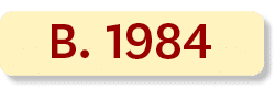 B. 1984