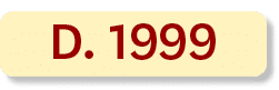 D. 1999