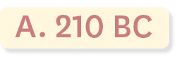A. 210 BC