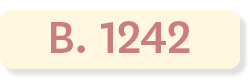 B. 1242
