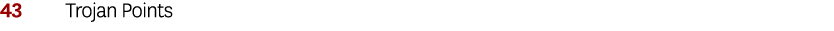 43 Trojan Points