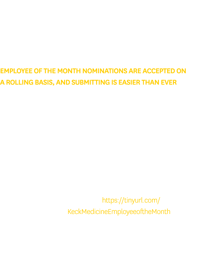 Each month, we take time to recognize colleagues from across the health system who exemplify the organization’s missi...