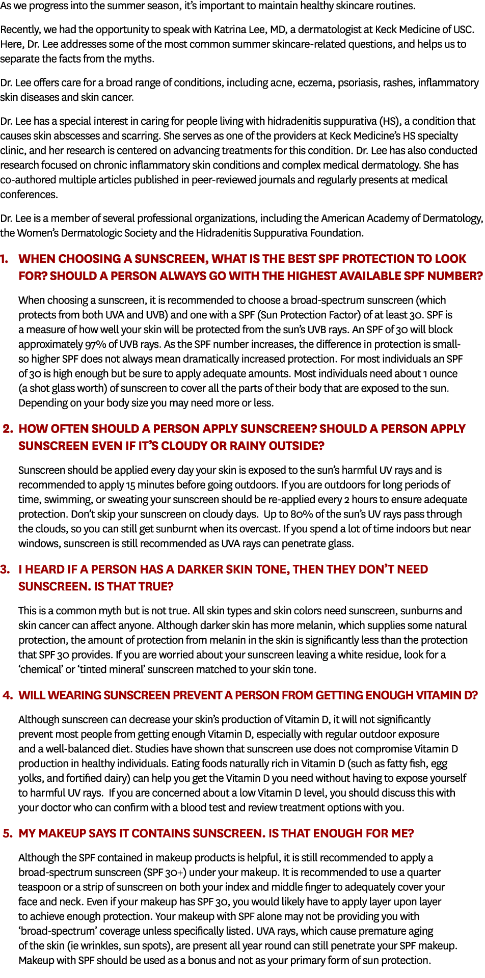 As we progress into the summer season, it’s important to maintain healthy skincare routines. Recently, we had the opp...