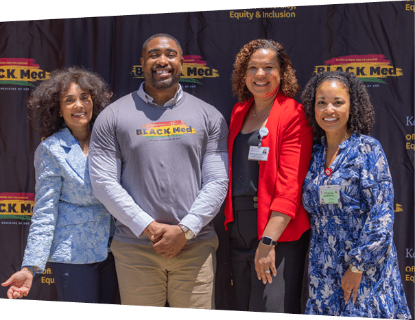 Juneteenth (June 19) celebrates the emancipation of all enslaved Black people in the U.S. -Juneteenth flag raising event celebration at Keck Medicine of USC.