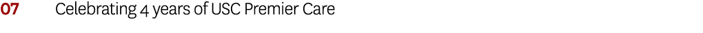 07 Celebrating 4 years of USC Premier Care