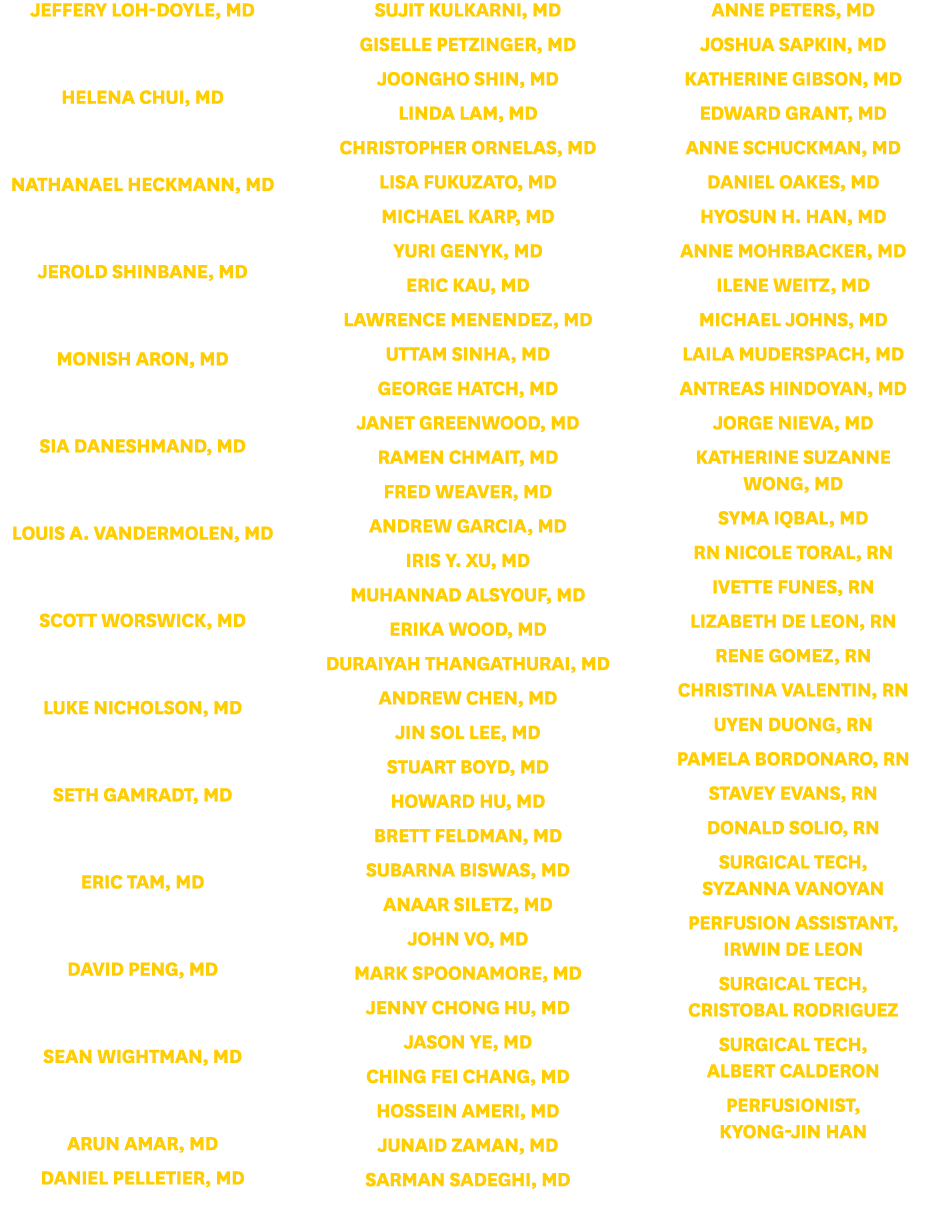 Jeffery Loh Doyle, MD *This is Dr. Loh Doyle’s third recognition Helena Chui, MD *This is Dr. Chui’s fourth recogniti...