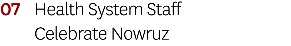 07 Health System Staff Celebrate Nowruz