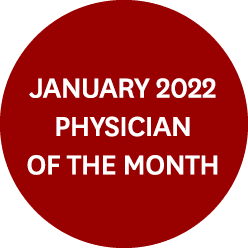 January 2022 Physician of the month