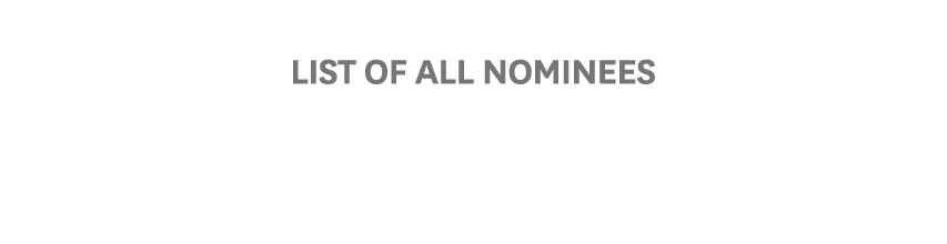 List of All Nominees Keck Medical Center of USC and USC Care and Ambulatory Services and USC Verdugo Hills Hospital F...