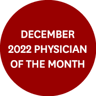December 2022 Physician of the month