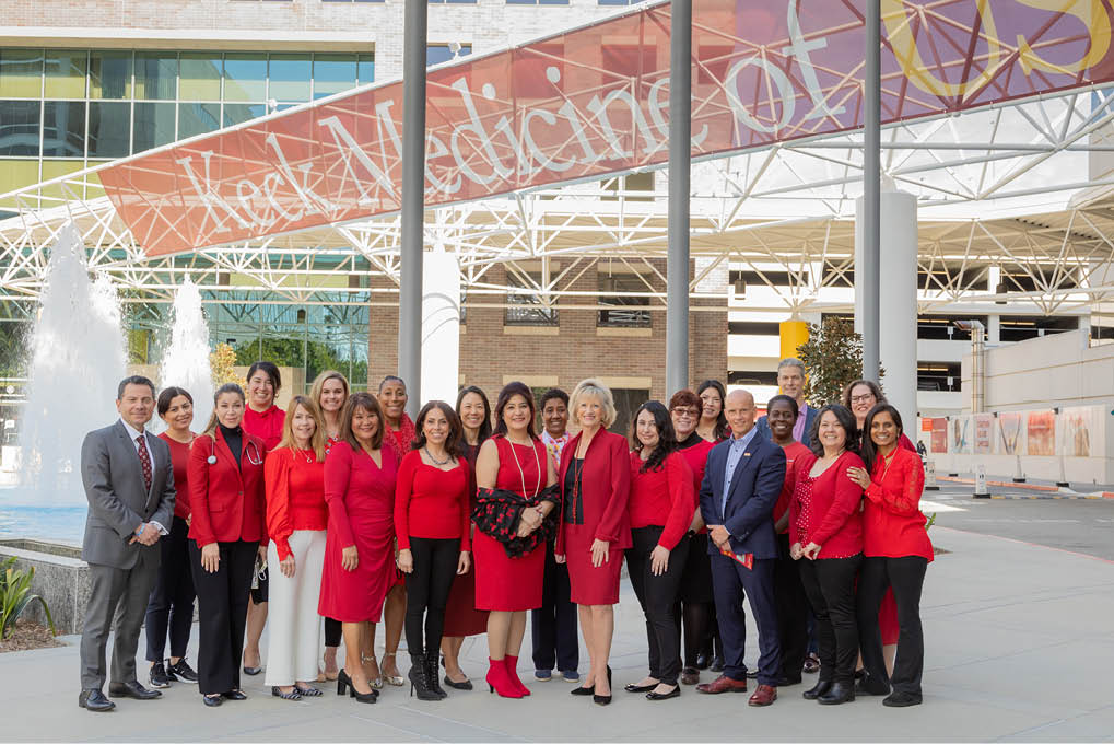  National Wear Red Day_Keck Medicine of USC