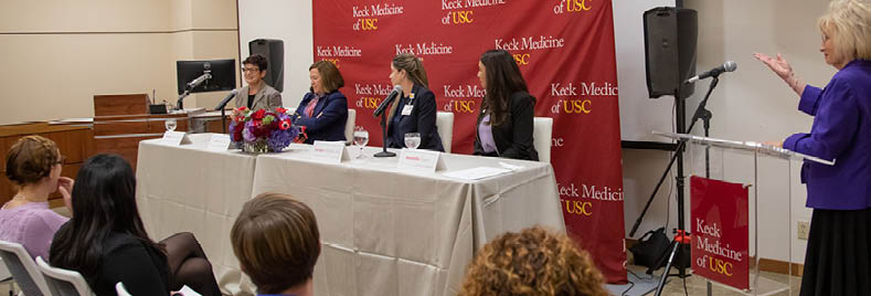 Keck Medicine of USC is proud to celebrate,International Women’s Day, a time when we,reflect on the progress made to promote and,protect women’s equality and human rights.