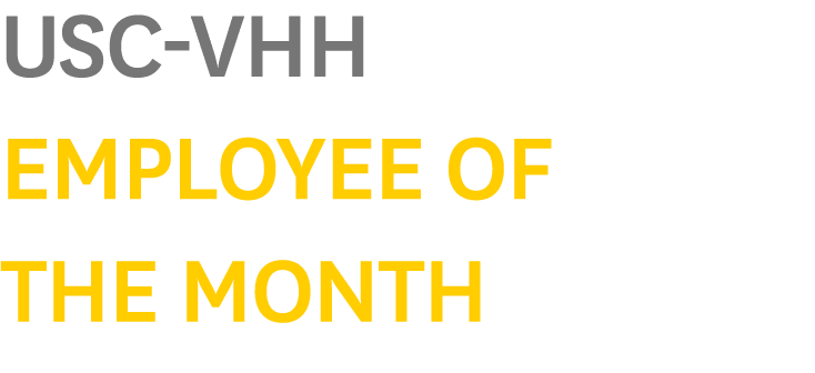 USC VHH Employee of the Month