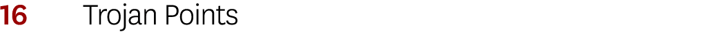 16 Trojan Points
