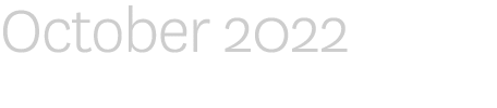 October 2022