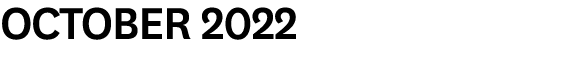October 2022
