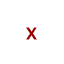 X