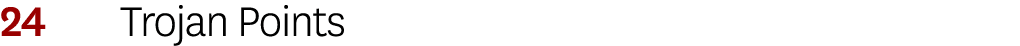 24 Trojan Points 