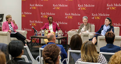 WIN (Women's Initiative Network ERG) Leadership Luminaries 'What I know for sure' event. Hear from these amazing Trojan Leaders about strategies that sustained their career success - Keck Medicine of USC