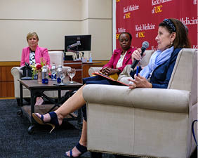 WIN (Women's Initiative Network ERG) Leadership Luminaries 'What I know for sure' event. Hear from these amazing Trojan Leaders about strategies that sustained their career success - Keck Medicine of USC