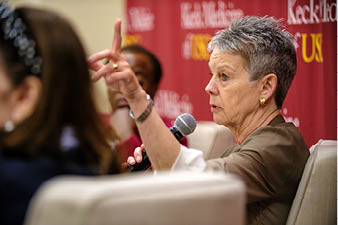 WIN (Women's Initiative Network ERG) Leadership Luminaries 'What I know for sure' event. Hear from these amazing Trojan Leaders about strategies that sustained their career success - Keck Medicine of USC